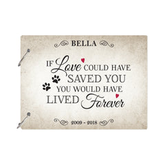 LifeSong Pet Memorials Pet Scrapbook