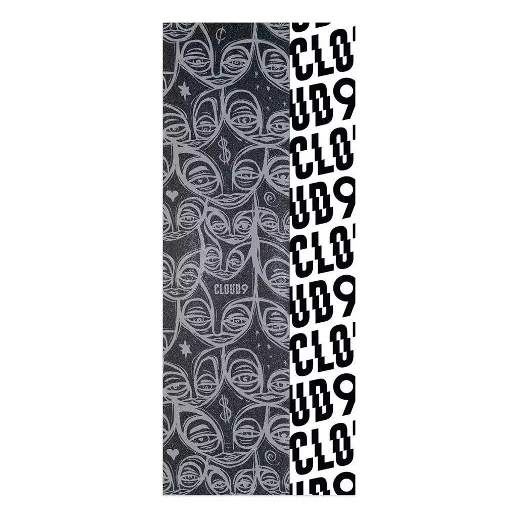 Pepper Alphanumeric Custom 9.5in Skateboard Grip Tape Kit - Money