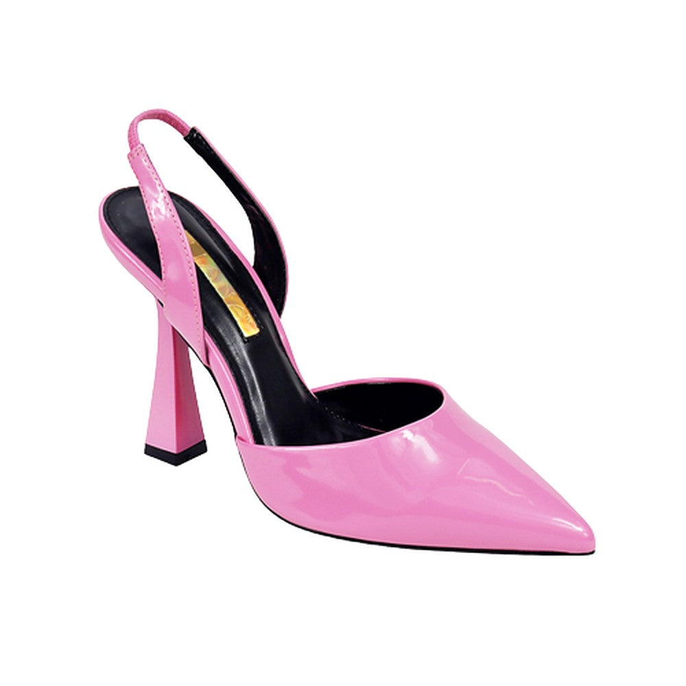 Liliana Maeve-1 Women's Pointed Toe Ankle Strap High Heel Pumps Shoes ...