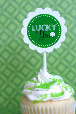 TomKat Studio Lucky You Printable Party Circles