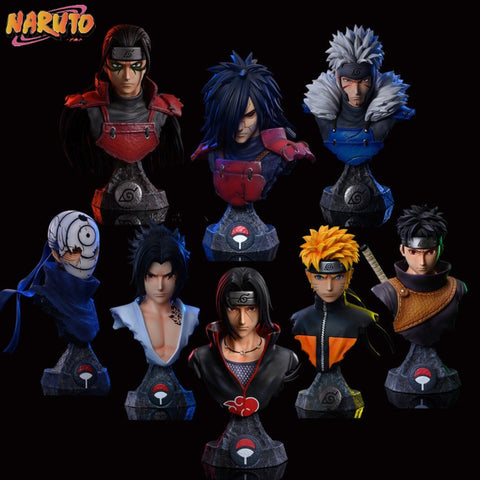 Boneco de ação naruto shippuden, 5 tamanhos com 9 cm a 16cm, anime