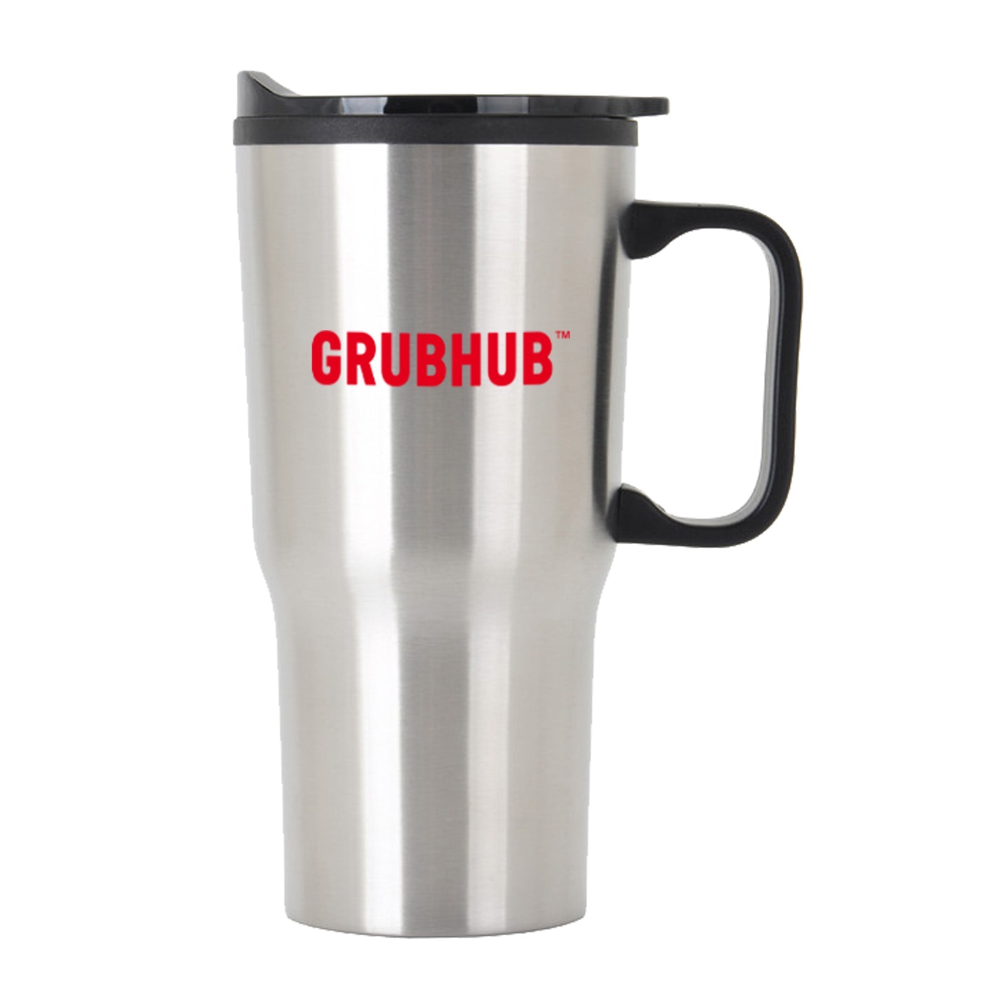 Straight Tumbler w/ Plastic Liner & Plastic Handle - 20 oz.