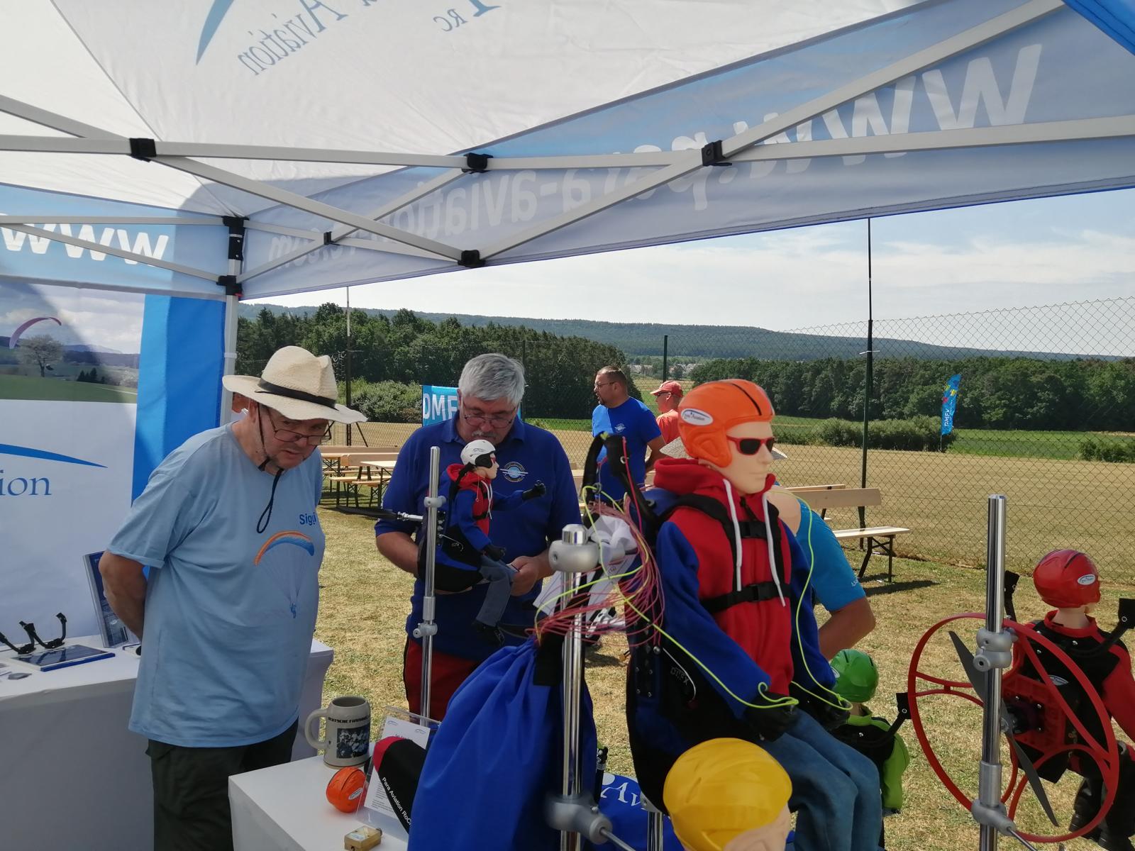 DMFV Treffen "Fly togehter - fly with friends" Hallerndorf Para Aviation RC RC-Gleitschirme RC-Paragliding Stable 2.1 Race Rast Hybrid