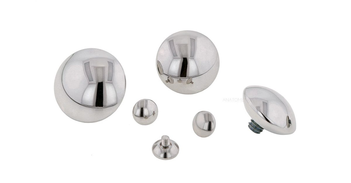 Titanium M&M Ball End