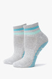 Heathergreymint Sweet Thing Graphic Textured Ankle Socks  2