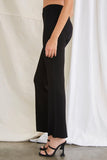 Ribbed High-Rise Flare Pants -  Forever 21 UAE