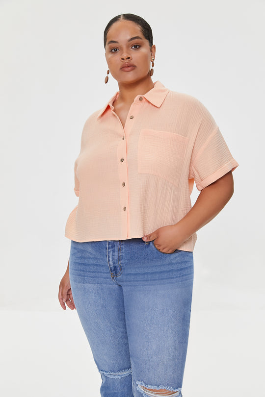 Buy Women's Plus Size Top - Oversized Top - Forever 21 UAE