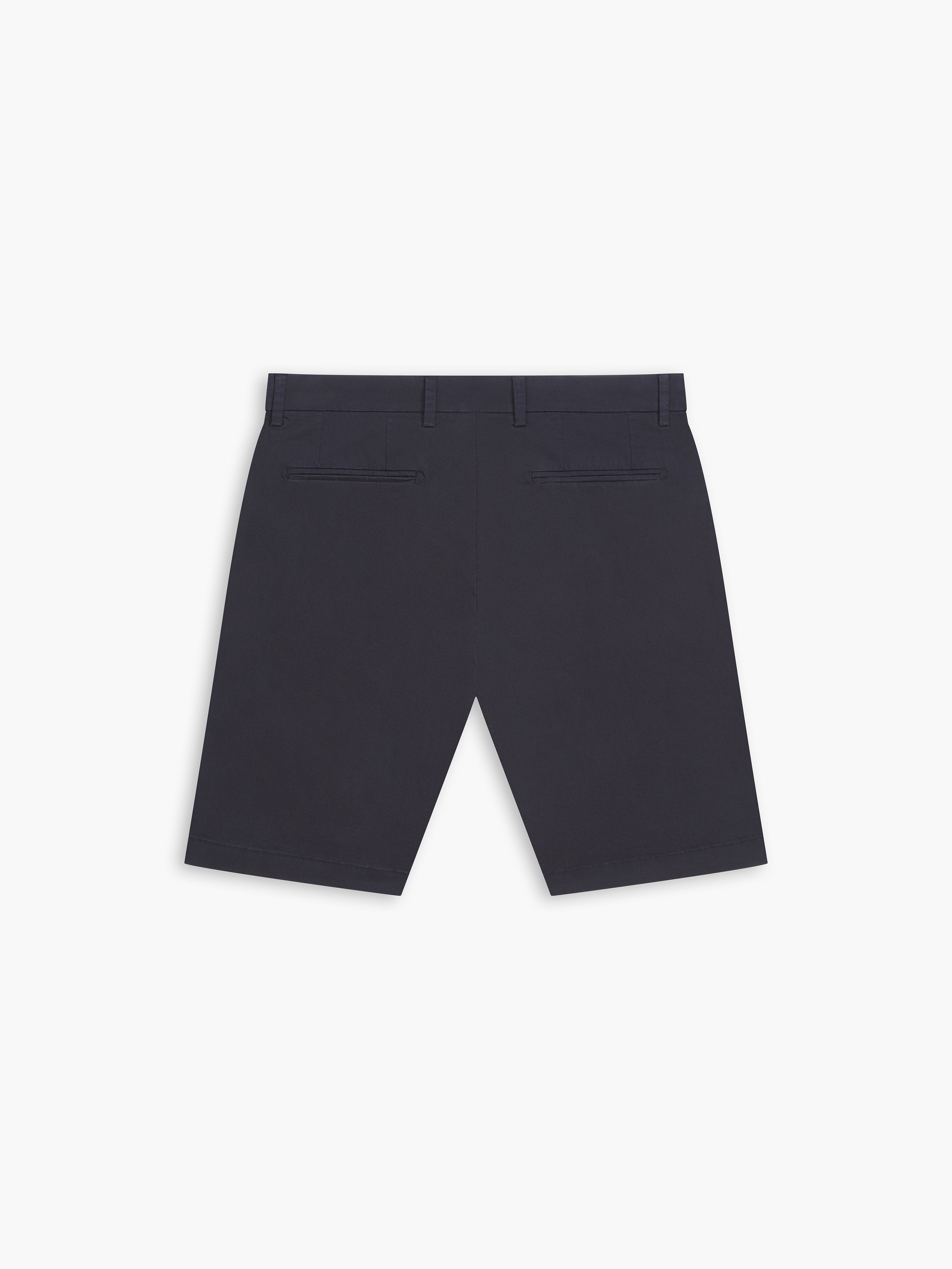 Slim Fit Navy Chino Shorts