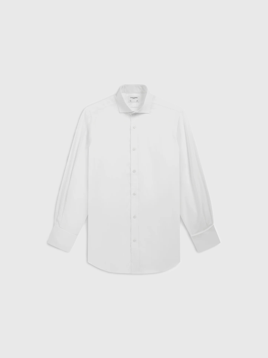 Cotton Rugby Shirt in Ecru