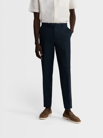 Shop WES Formals Solid Dark Brown Relaxed Fit Trousers Online  Westside