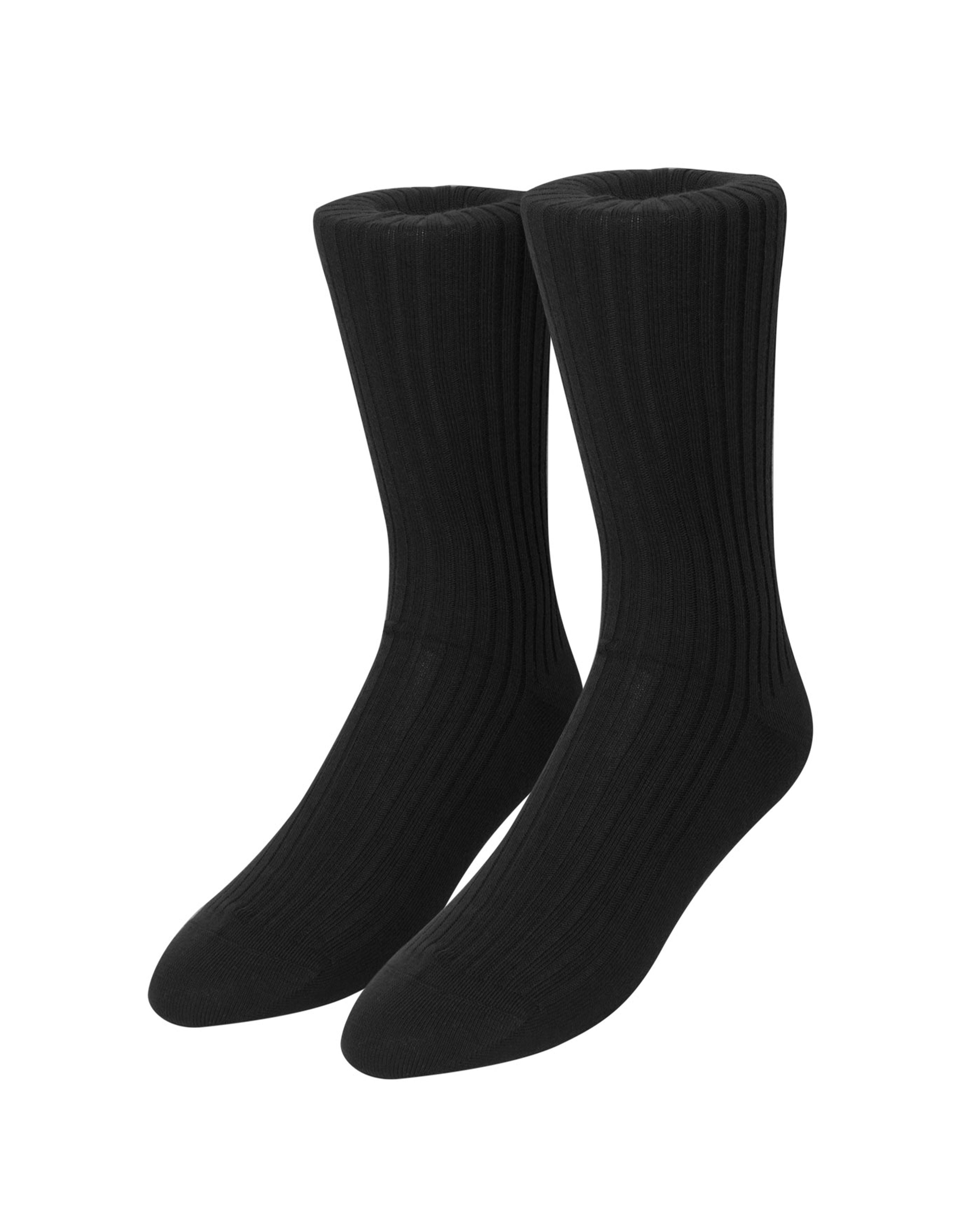 Twin Pack Black Socks