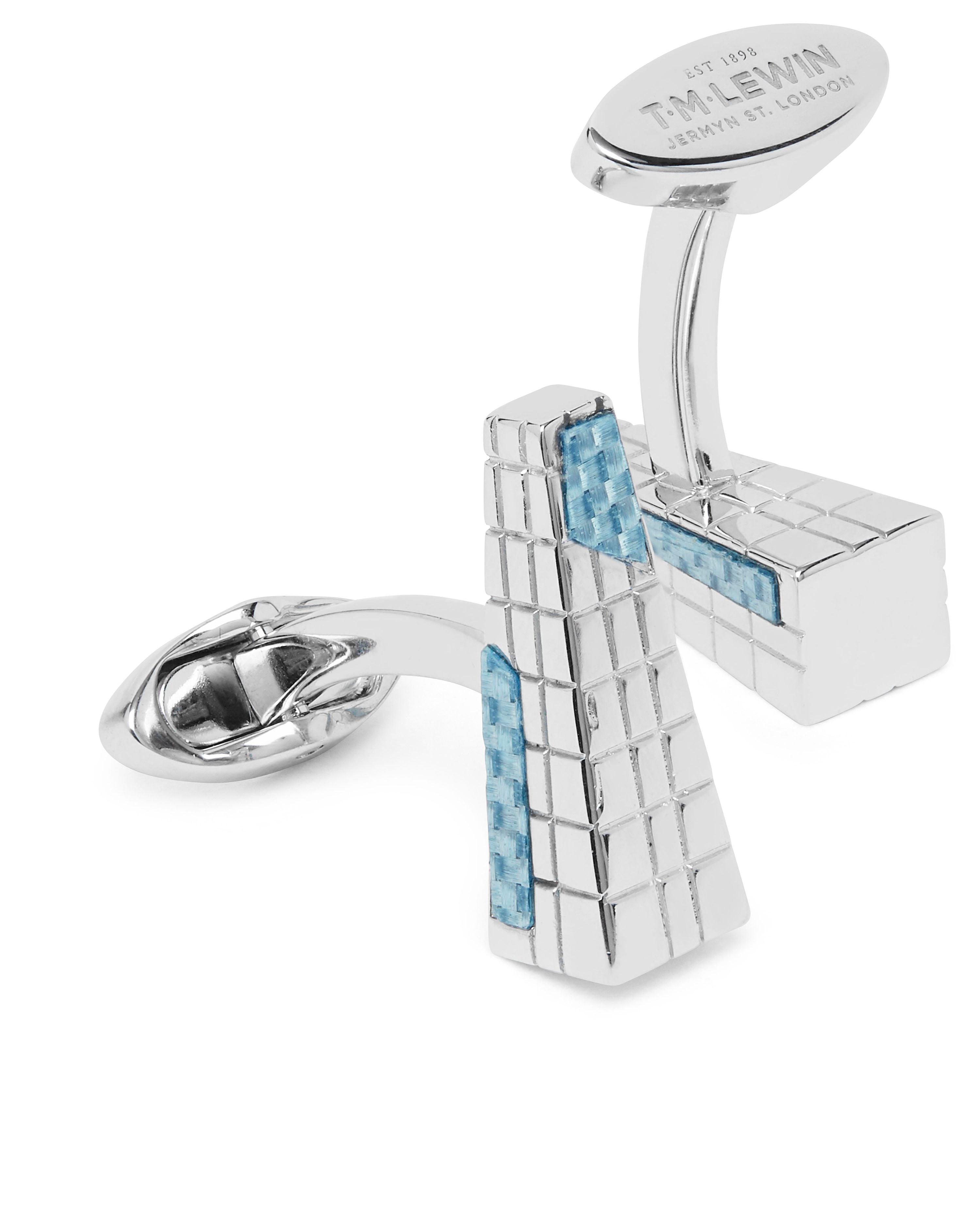 Veritas Silver London Landmark Inspired Cufflinks