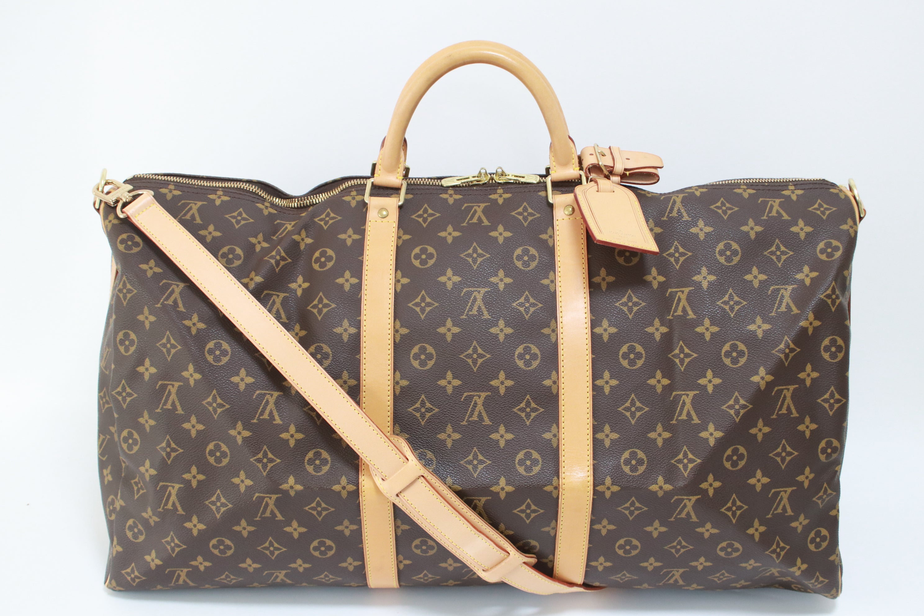 Louis Vuitton Cruiser Bag Travel Boston Bag Used (5786)