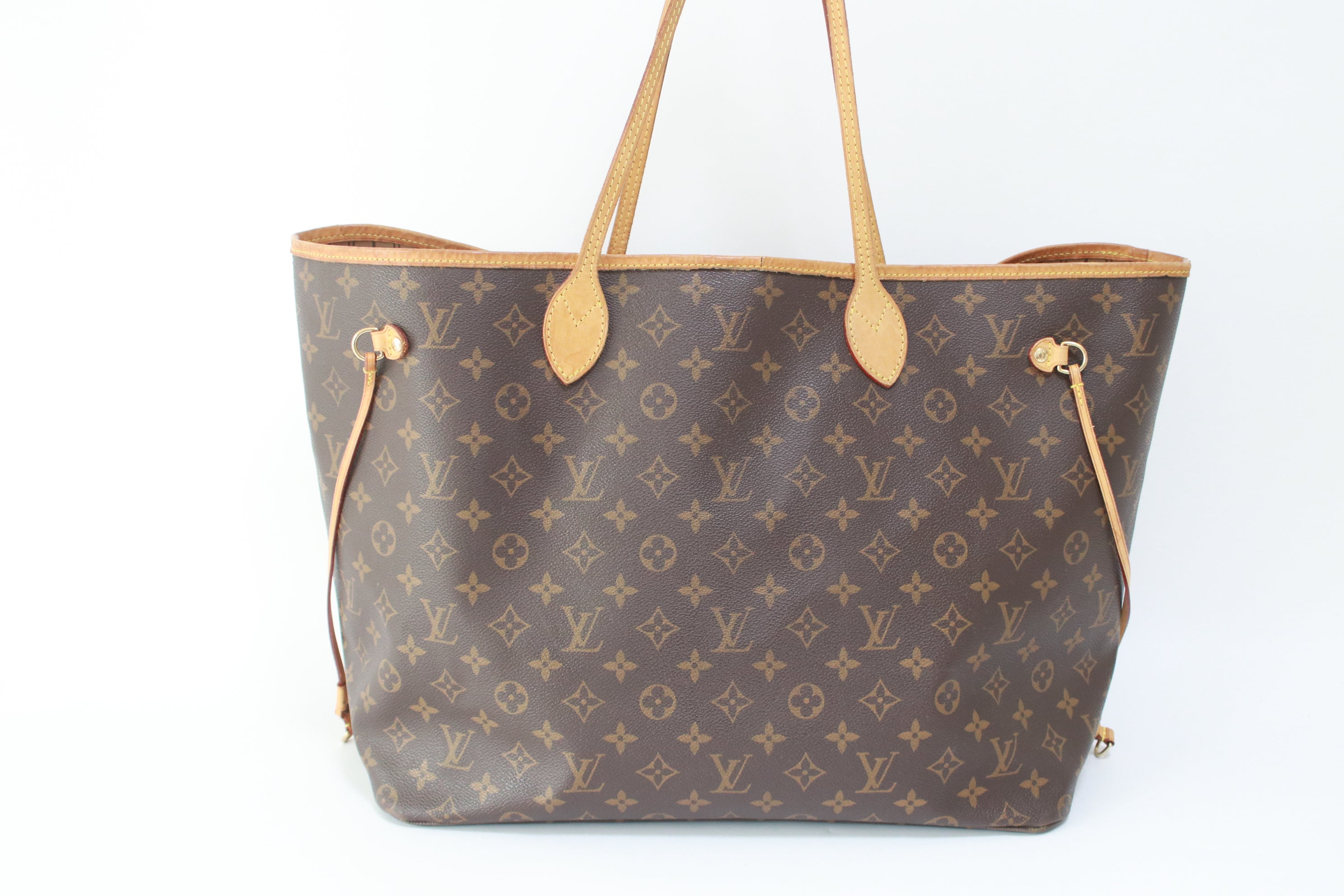 Louis Vuitton Sac Plat Tote Bag Used (6001)