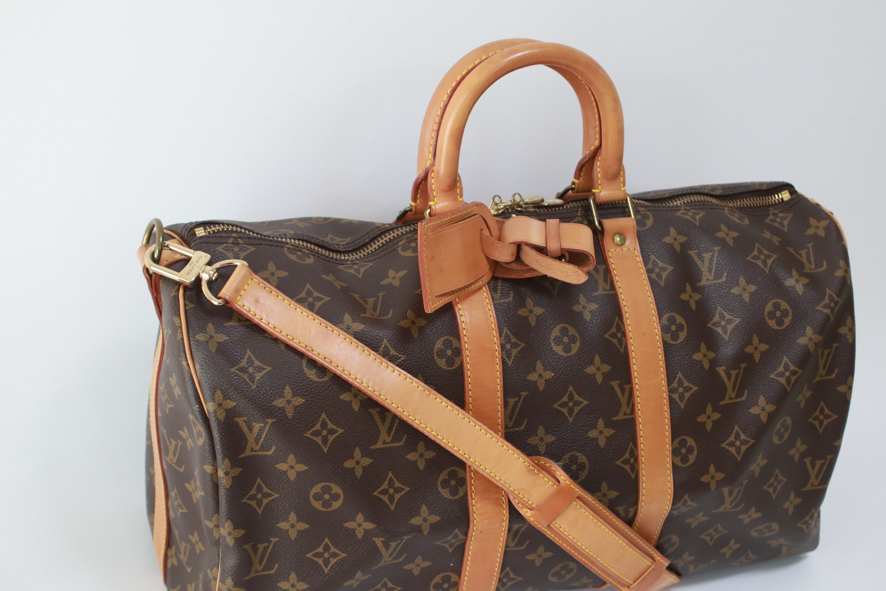 Louis Vuitton Keepall 50 Duffle Bag Used (7076)