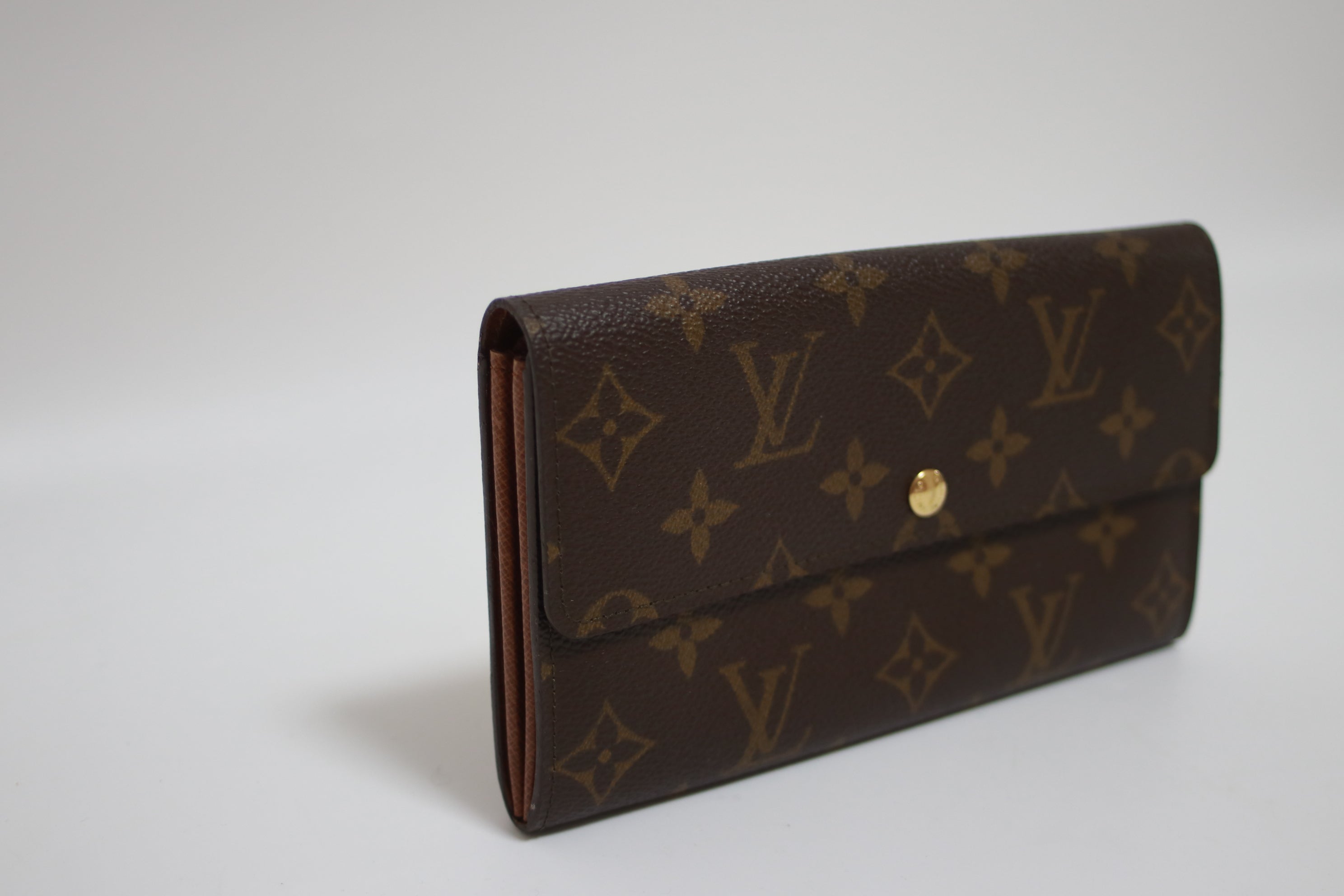 Louis Vuitton Joey Wallet Used (7294)