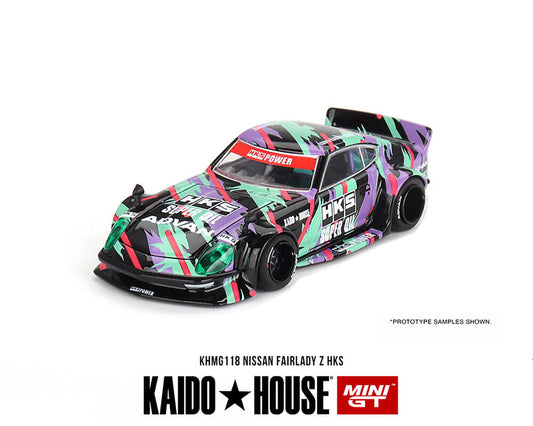 Pre order : MINIGT x Kaido House 1: 64 Nissan Skyline GT-R R33 Kaido Works  V2 December 2023