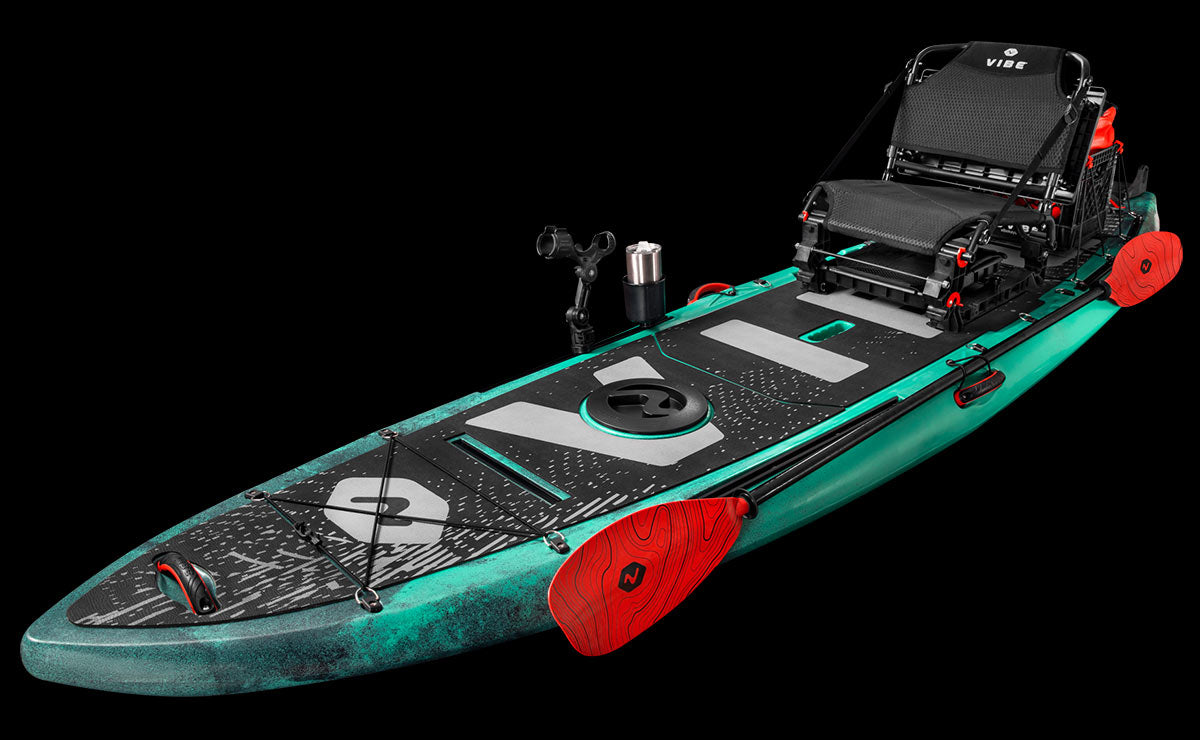 Vibe Kayaks Cubera 120 kayak de pêche SUP hybride entièrement gréé