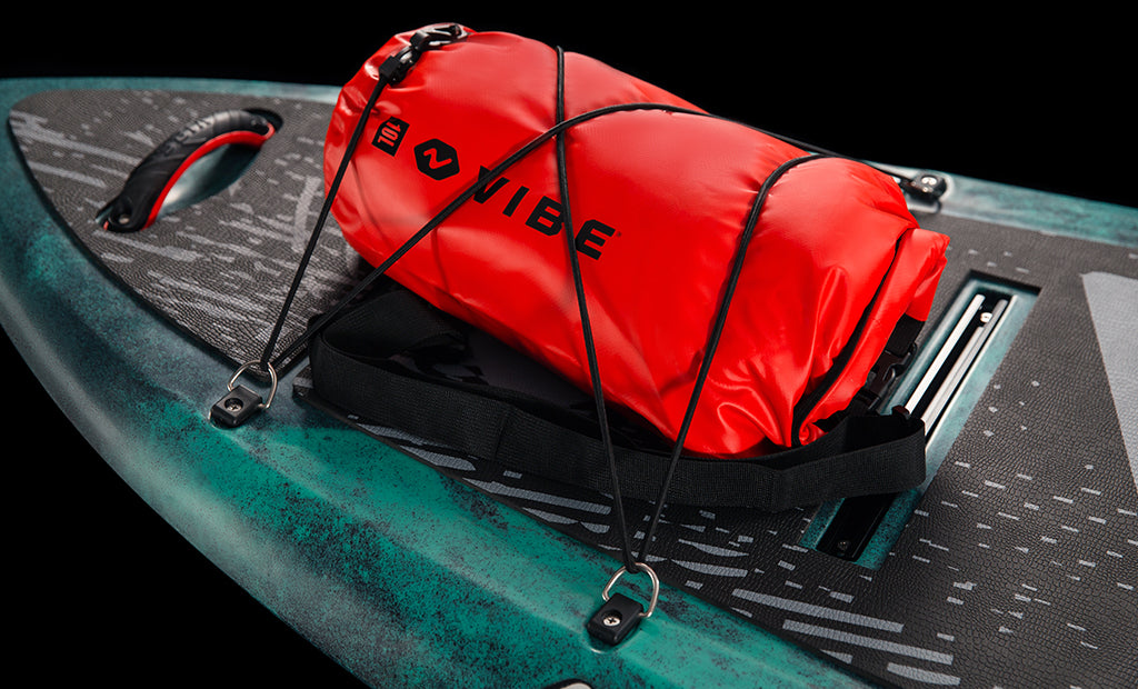 Vibe Kayaks Cubera 120 stockage sur pont ouvert