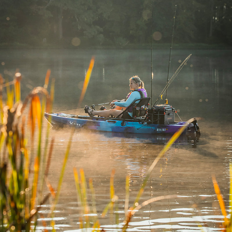 Kayak Vibe Makana 100 parfait pour la pêche en eau douce