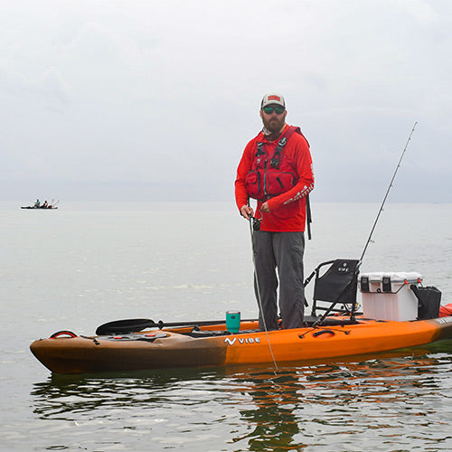 Vibe Sea Ghost 130 Sit On Top Angler Fishing Kayak | Vibe Kayaks