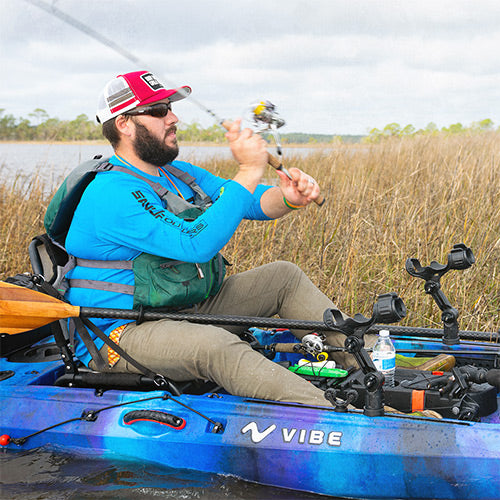 Pêche côtière en kayak