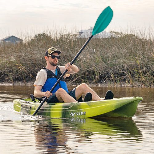 Le kayak Vibe Skipjack 90 est idéal pour explorer les salines.