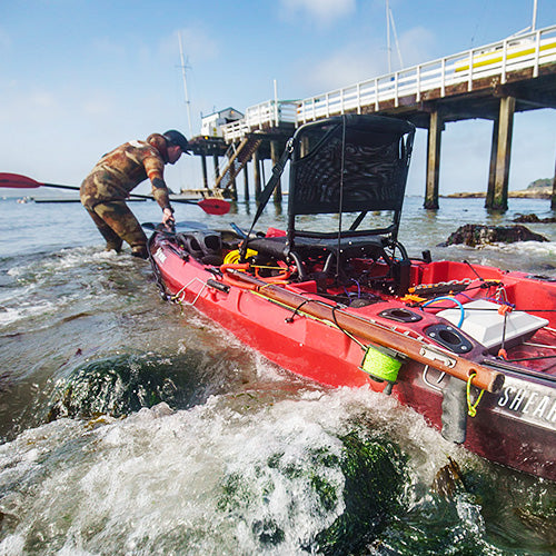 Vibe Kayaks Shearwater 125 idéal pour les mises à l'eau en eau salée