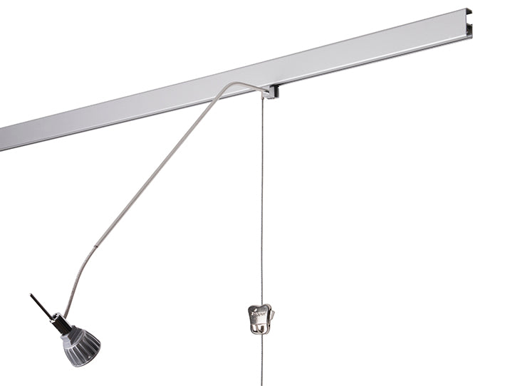 STAS drop ceiling hook for loop, white with 5kg bearing capacity - STAS  picture hanging systems