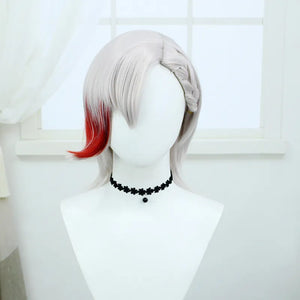 Genshinin and Impacts Fontainene Lynettete Cosplay Wig Ear Tail Props Lyney Cosplay Wig Pre Styled Cosplay Wig Heat Resistant Synthetic Wig - CosWigShop.com