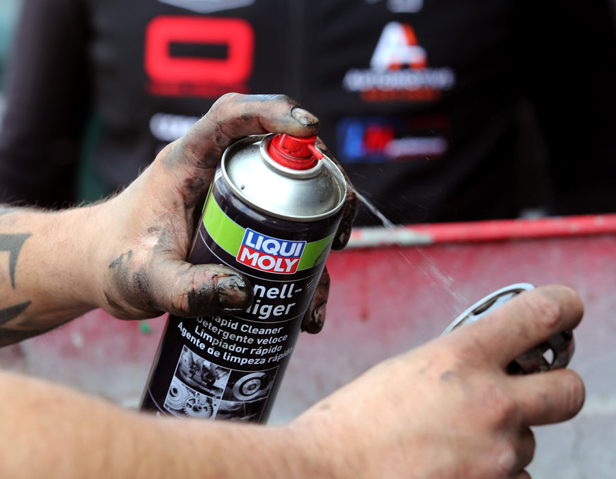 LM Performance Launches Driver & Racer Support Programme (DRS) LIQUI MOLY Bradley Gravett Rapid Cleaner Brake Cleaner