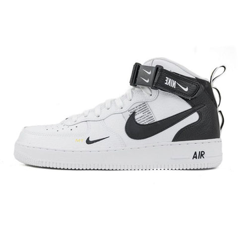 Mierda hacer los deberes Incidente, evento NIKE AIR FORCE 1 '07 NEGRAS SUELA MARRON – RetroZapas