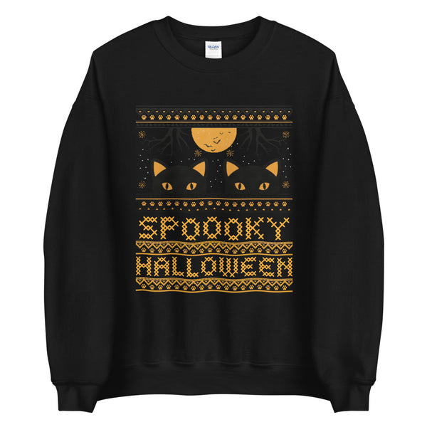 Spooky Halloween Unisex Sweatshirt - S | Gothic Crypt