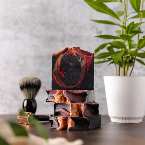 Mens charcoal soap