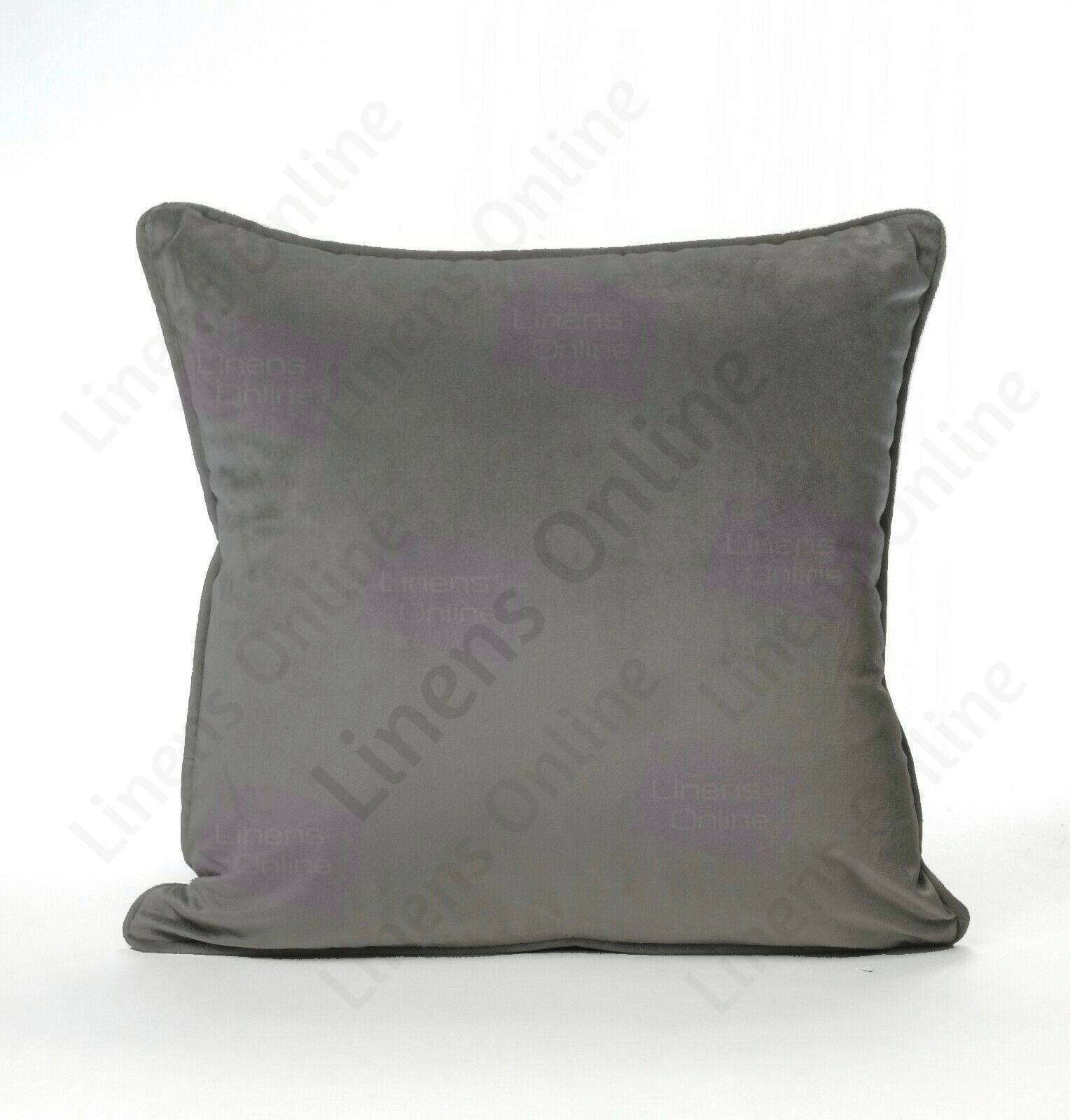 Plain Velvet Filled Cushions
