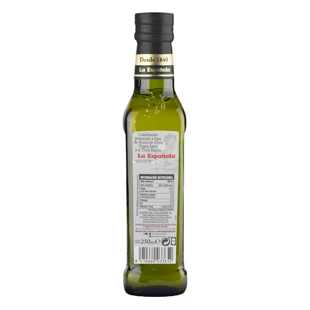 Aceite de Oliva Virgen Extra Gran Selección La Española Botella Crista – La  Española Aceites