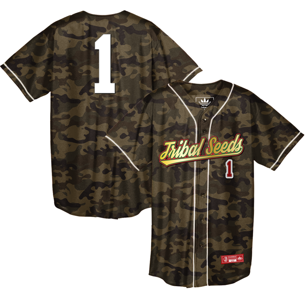 Camo Unisex Baseball Jersey – Tribal Seeds Online Store