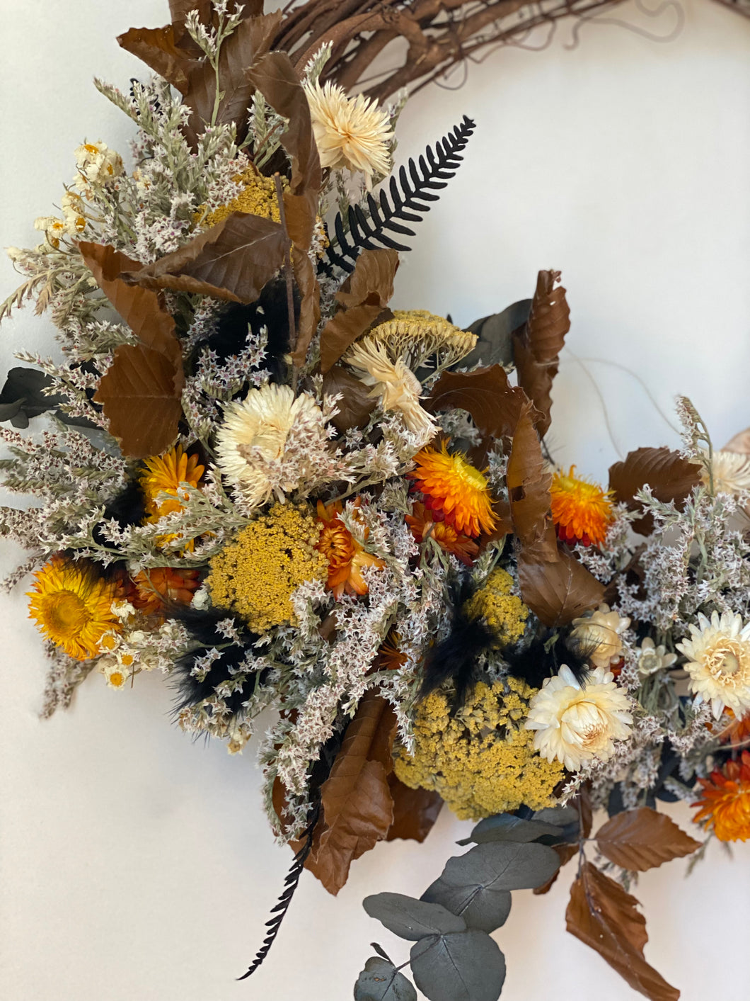 Fall Dried Wreath preorder