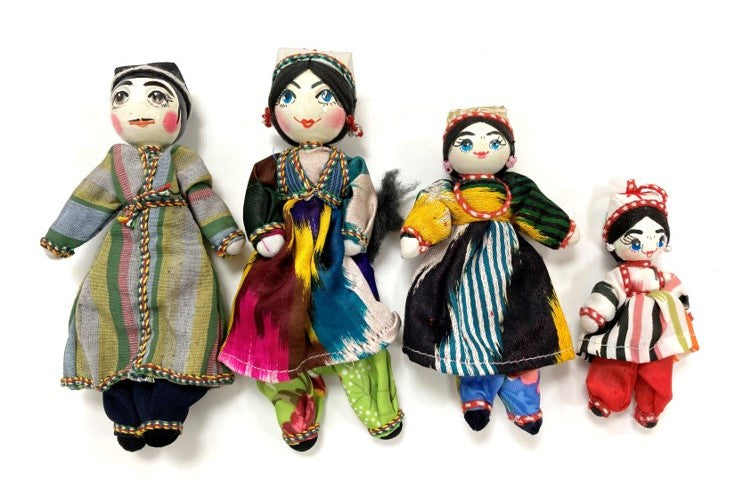 ウズベキスタンの人形,中央アジア