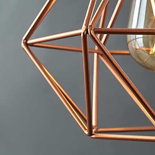 diablo copper pendant shade