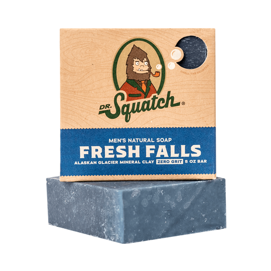 Dr. Squatch Men's Soap Gift Set (10 Bars) – New Coconut Castaway, Wood Barrel Bourbon, Fresh Falls, Birchwood Breeze, Cool Fresh Aloe, and More –