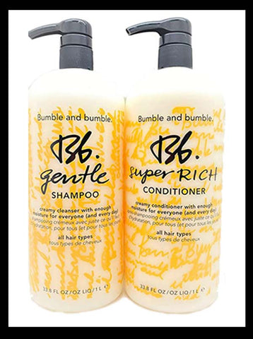 bumble and bumble gentle super rich shampoo and conditioner 