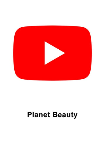 planet beauty youtube channel and logo 