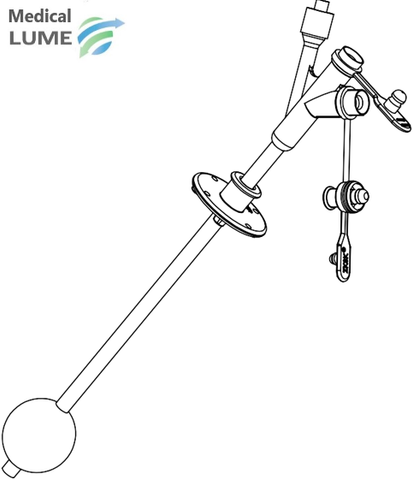 Tubo per Gastrostomia in Silicone PEG Tube - Medical Lume Srl