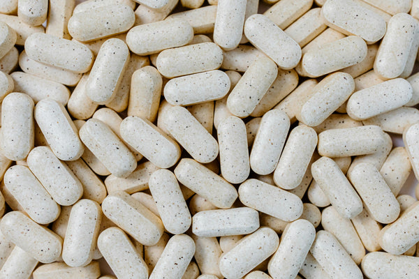 close up of a pile of multivitamins