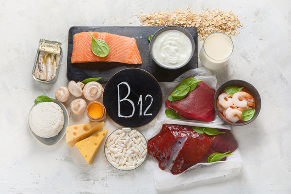 food sources of vitamin b12 such as meat and fish