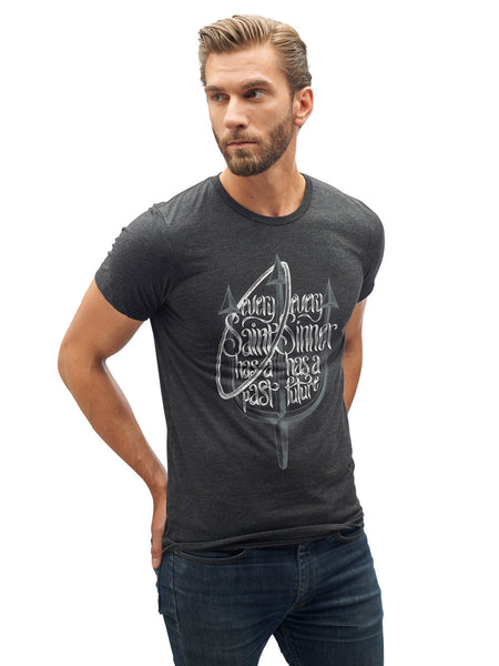 Men's Charcoal Every Saint Every Sinner Shirt - Human Unlimited