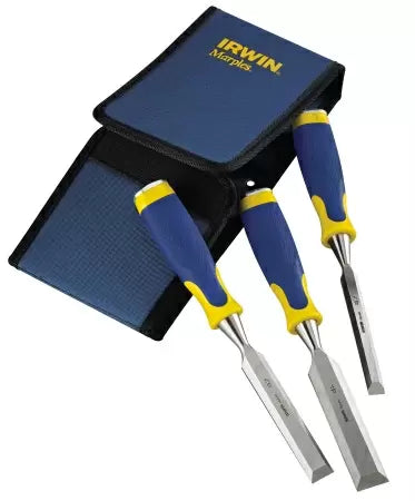 Irwin Marples Construction Chisel 3 piece (1/2" 3/4" 1")
