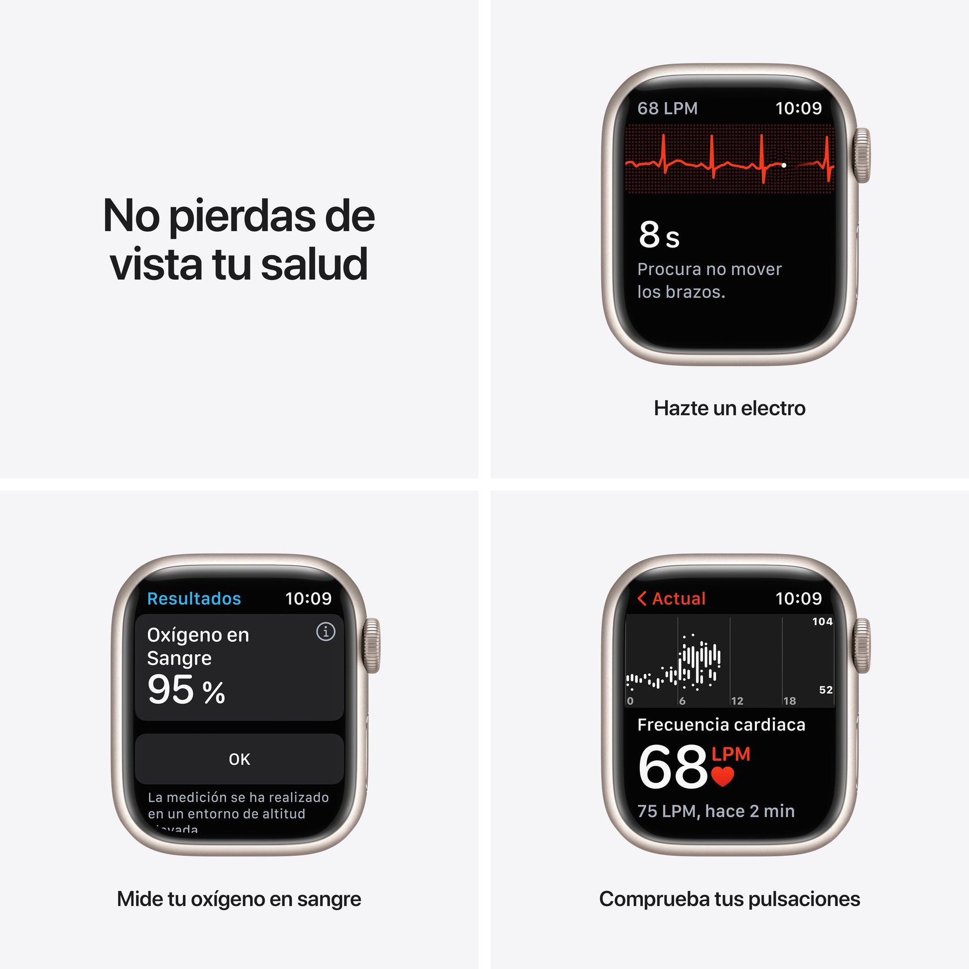 Apple Watch Series 7 - Especificaciones técnicas (ES)