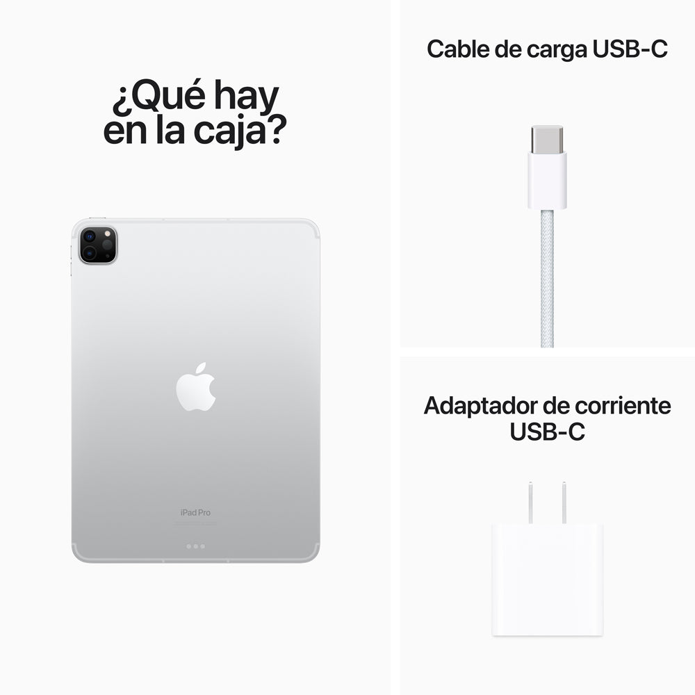 Plata / 512 GB / Wi-Fi